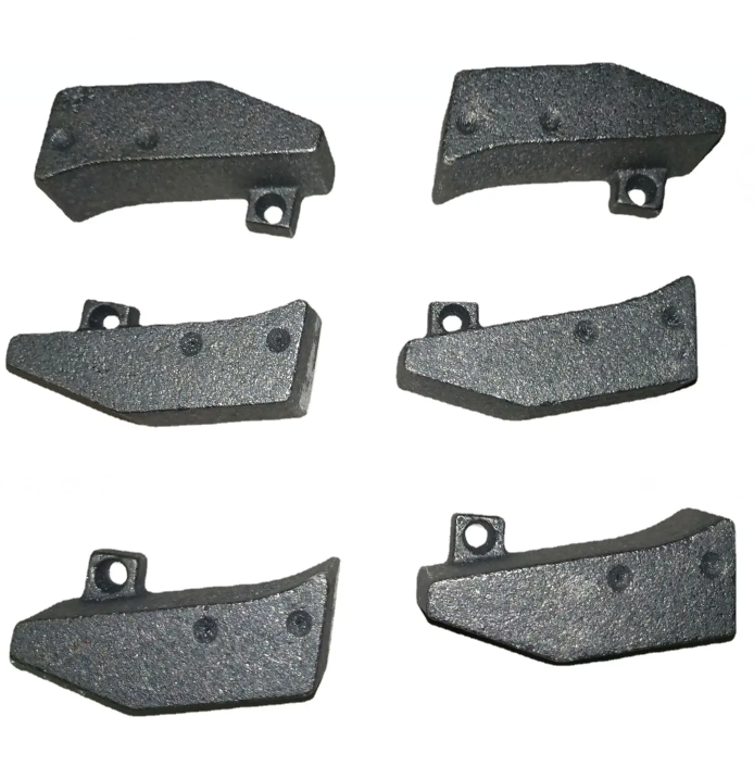 Iron casting at resin sand casting