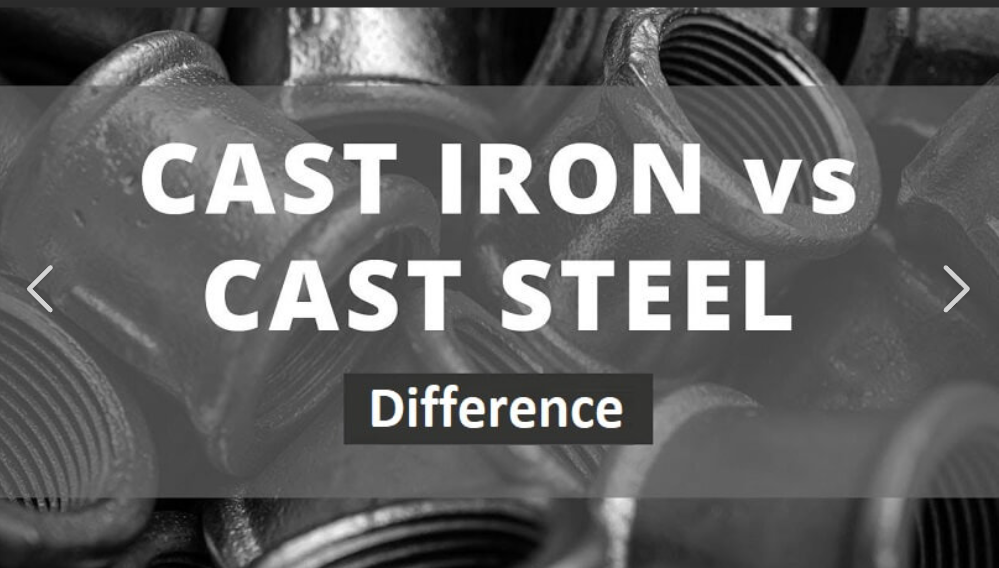 Mga Pagkakaiba sa pagitan ng Cast Iron at Cast Steel
