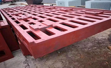 EN-GJL-250 Grey cast iron machine tool bed