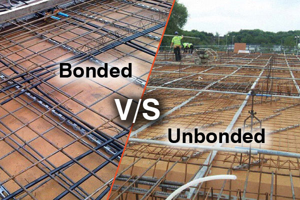Pagkakaiba sa pagitan ng Unbonded at Bonded Post-Tensioning System