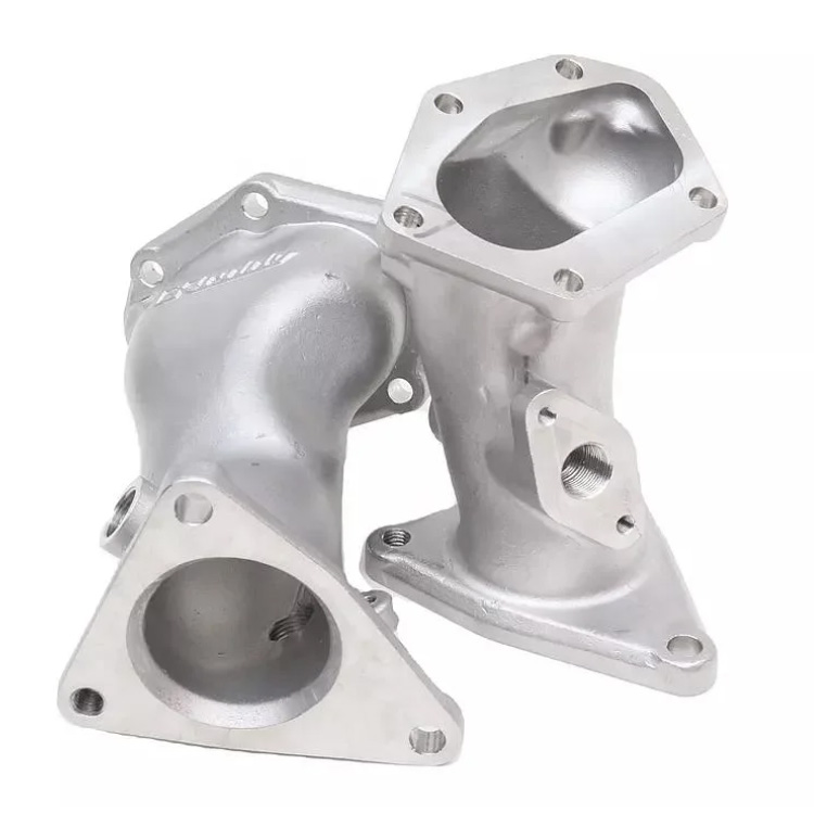 Cast Stainless Steel na Exhaust Manifold ng Motorsiklo