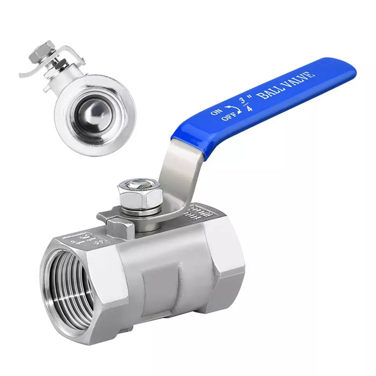 Hindi kinakalawang na asero 2PC Thread Ball Valve